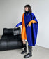 Diagonal Switch Sweater Dress